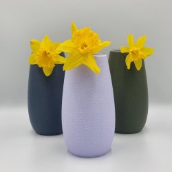 Fuzzy Ovoid Vase