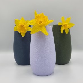 Fuzzy Ovoid Vase