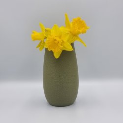 Fuzzy Ovoid Vase