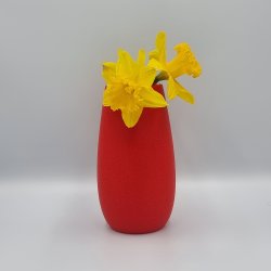Fuzzy Ovoid Vase