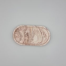 Oval Marmor Fad
